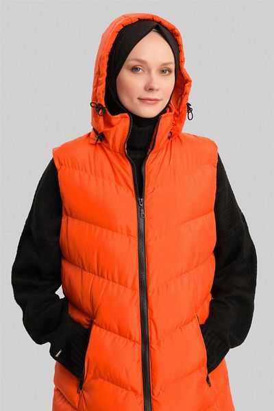 Armine Καπιτονέ Παλτό 23kd8306 Πορτοκαλί