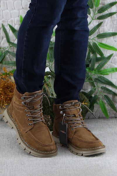 M.P. M.P 242 1854 Άνετα Γνήσιο Προϊόν Nubuck Γνήσιο Δέρμα Ανδρικές Μπότες