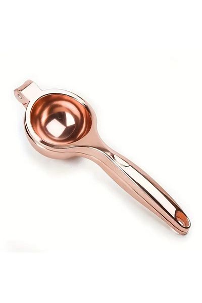 Transformacion Stainless Steel Rose Lemon Juicer - 721006