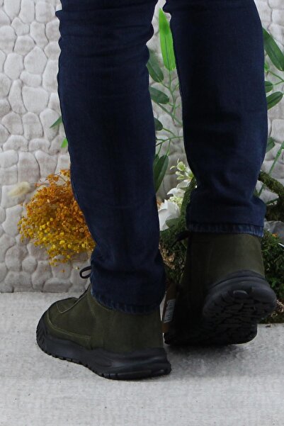 Hammer Jack 102 24882 Χακί Γνήσιο Προϊόν Γνήσιο Δέρμα Ανδρικές Μπότες