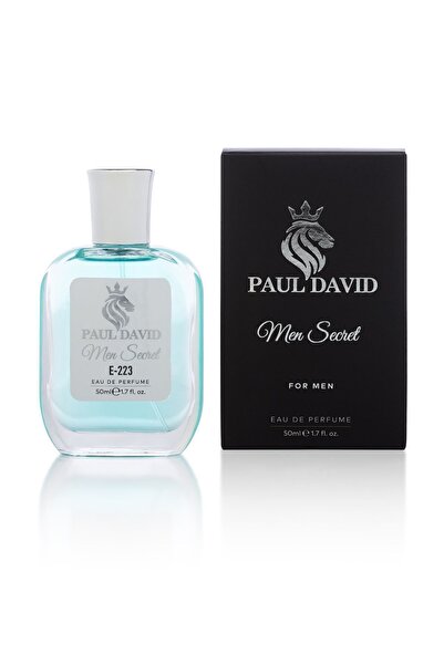 Paul David E-223 Oryantal Vanilya Erkek Parfüm EDP Uzun Süre Kalıcı 50 ml