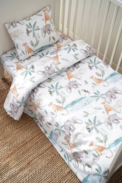 Generic Brand Tropical Montessori Duvet Cover Set (100X200) -(50X70)