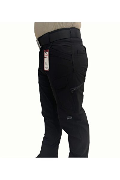Astüm Askeri Malzeme Astüm Tactical Black Unisex Tactical Pants Lycra Fabric
