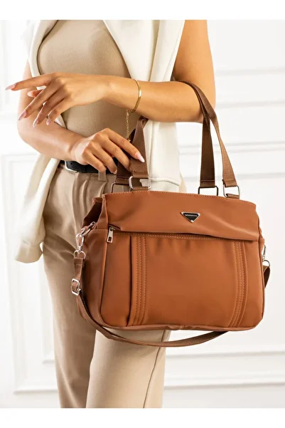 çkn sedat çakan çanta & fular & aksesuar 5 Compartments Water-Free Parajute Fabric Women's Hand Shoulder Cross-Body Bag