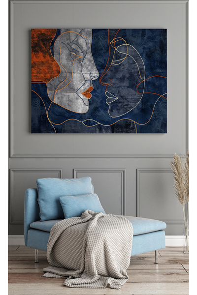 Design Art House Modern Tasarım Ev Ofis İşyeri Dekorasyon Kanvas Tablo