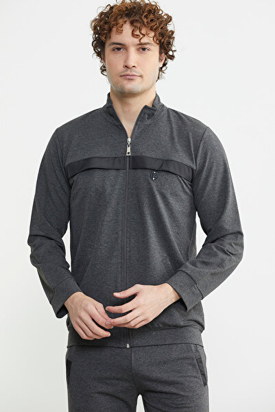 Sementa Спортивний костюм з високим коміром на блискавці - антрацит