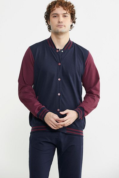 Sementa Σετ αθλητική φόρμα Navy Blue College με τσέπες