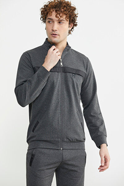 Sementa Спортивний костюм з високим коміром на блискавці - антрацит