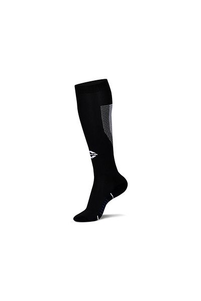 Nivia Rabona Football Super Socks | Black | L | Polyester Blend | Knee Length | Sports