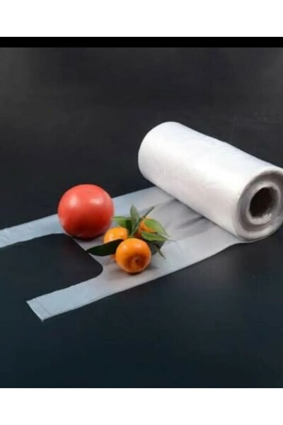 Ecoflex Büyük Boy Manav Poşeti Hışır Atlet Poşet Rulo 27X50 cm 5 ADET