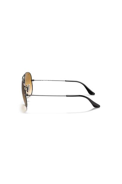 Ray-Ban Ray Ban Unisex Pilot Aviator Large Metal Sunglasses- Rb 3025 - Lense Size:58mm - Gunmetal