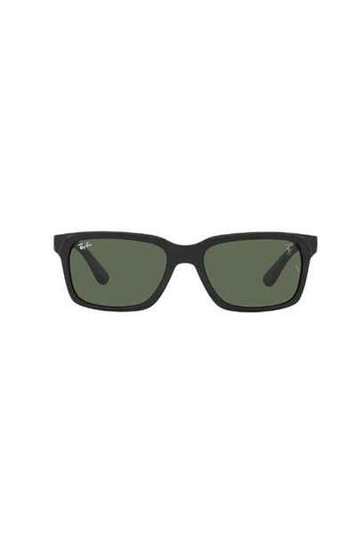 Ray-Ban Ray Ban Unisex Rectangle Sunglasses- Rb 4393m - Lense Size:56mm - Black On Rubber Black