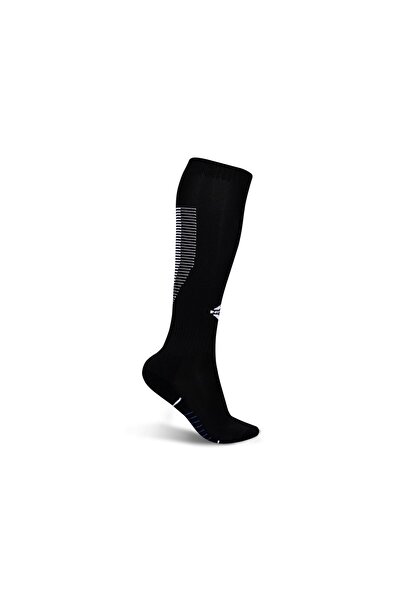 Nivia Rabona Football Super Socks | Black | L | Polyester Blend | Knee Length | Sports