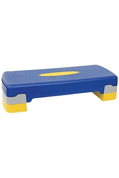 Nivia As-578 Aerobic Stepper | Blue/yellow | Adjustable | Polypropylene | Home Exercise