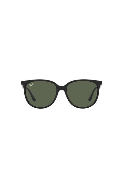 Ray-Ban Ray Ban Woman Square Sunglasses- Rb 4378 - Lense Size:54mm - Black