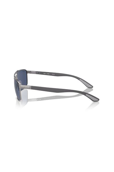 Ray-Ban Ray Ban Unisex Rectangle Sunglasses- Rb 3737 - Lense Size:60mm - Gunmetal