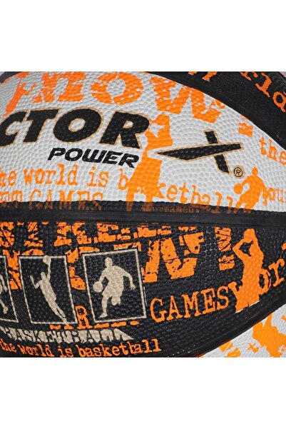 Vector X Power Basketball | Multicolor | Size 7 | Rubber | Excellent Grip & Durability