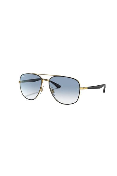 Ray-Ban Ray Ban Unisex Square Sunglasses- Rb 3683 - Lense Size:56mm - Black On Arista