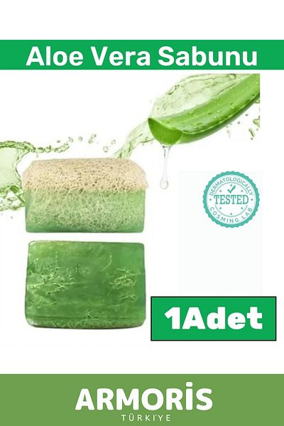 Armoris New 100% Natural Fragrance Facial Skin Whitening Organic Moisturizing Pumpkin Fiber Aloe Vera Soap