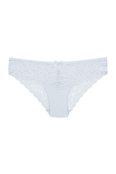 Zena Chiloți slip pentru femei, din dantelă, din bumbac, 2 bucăți