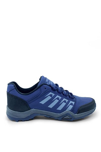 İncim Ανδρικές κοντές μπότες Trekmax Navy Blue Grey - Ανθεκτικές στο κρύο και το νερό, αντιολισθητική σόλα Winter Trekking