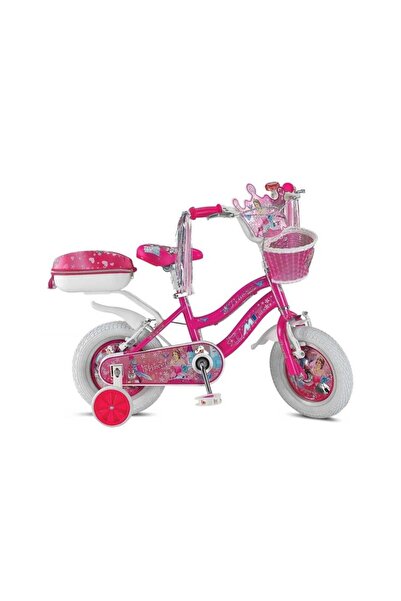 Genel Markalar 1208 PRINCESS-SEPET-V-KIZ ÇOCUK BİSİKLETİ 12 JANT PEMBE