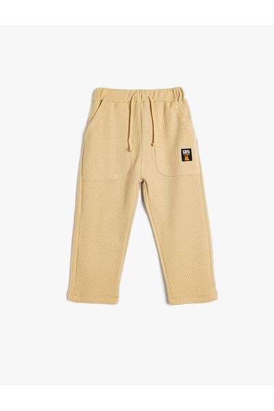 Koton Cotton Jogger Sweatpants - Waist Lace-up