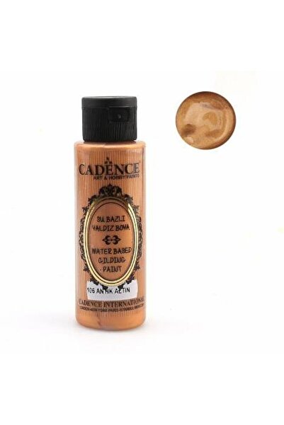 Cadence Su Bazlı Yaldız Boya  70 Ml Cadence Antik Altın