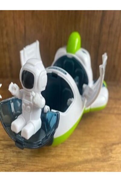 sfs elektrik ROKET UZAY MEKİĞİ VE ASTRONOT FİGÜRÜ OYUNCAK ASTRO UZAY MEKİĞİ UZAY ROKETİ