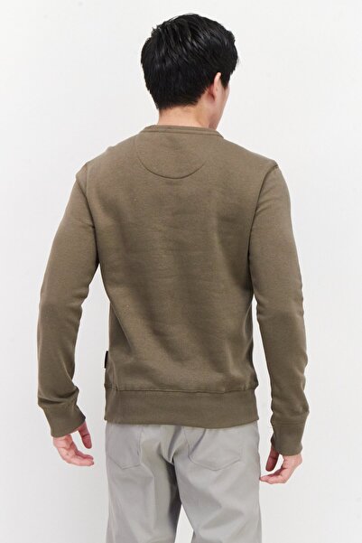 French Connection Men 2 Pieces Crew Neck Long Sleeve Brand Logo Sweatshirt, Black