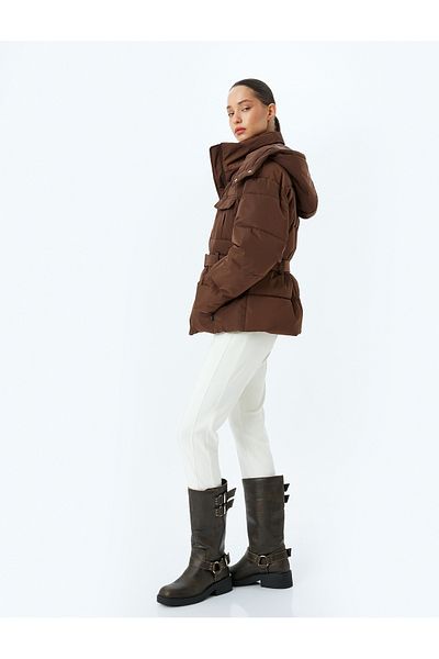 Koton Thick Ribbed Fleece Ski Leggings