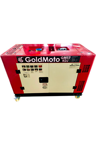 Genel Markalar GoldMoto GM17KTDJ Dizel Jeneratör 17 Kva Trifaze Marşlı Kabinli