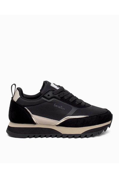 Benetton BNI-11133 Pantofi clasici negri pentru femei