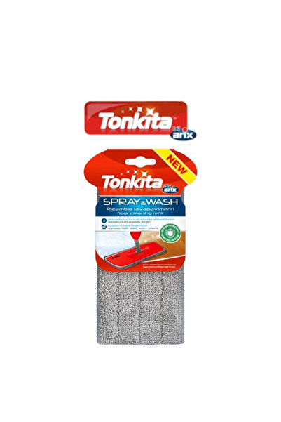 Tonkita -Spray&Wash AntiBacterial Microfiber Flat Mop Refill