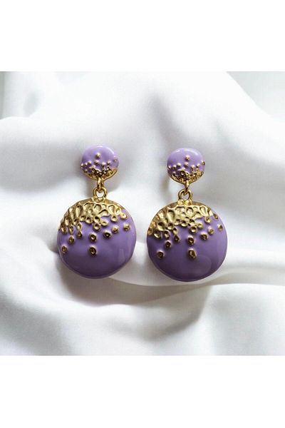 Nilsu Jewellery Accessory Gold Detailed Dangle Earrings
