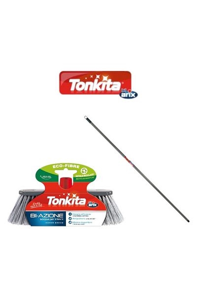 Tonkita Pro Action+ Stick Broom