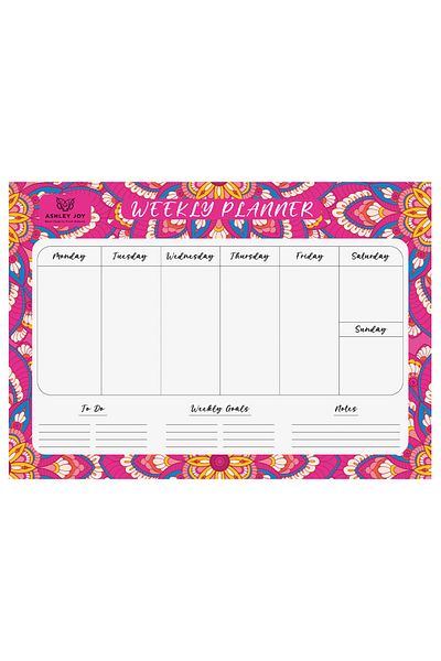 ASHLEY JOY Planner Weekly
