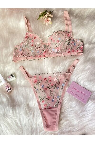 ARONA Σετ σουτιέν Broderie Model Florya