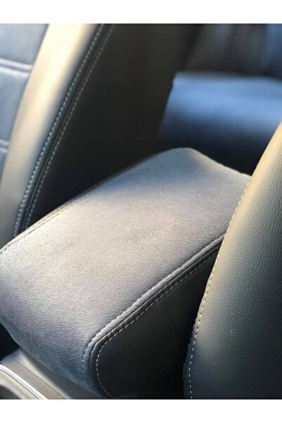 Nova Honda CRV Özel Dikim Koltuk Kılıfı Füme Tay Tüyü - Siyah Deri