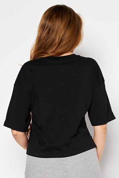 New Balance Women Sportswear Fit Short Sleeve Outdoor T-Shirt, Black