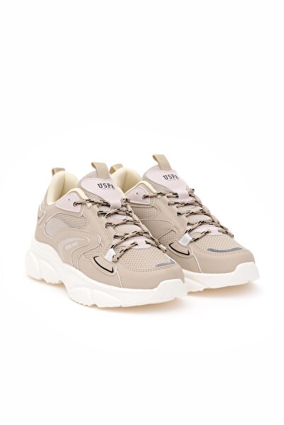 U.S. Polo Assn. Kadın Bej Spor Ayakkabı 50297237-VR011