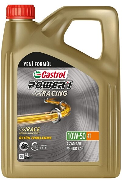 CASTROL Power 1 Racing 4t 10w-50 Motor Yağı 4 L