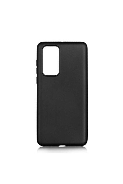 AKSEFİZZ Huawei P40 Kılıf Yumuşak Sade Esnek İnce Pürüssüz Dokulu Kapak