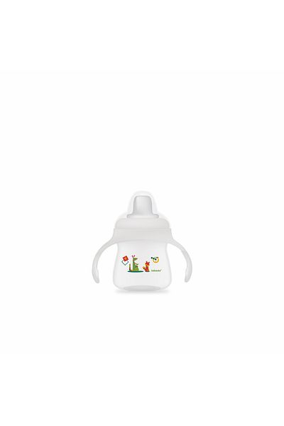 Bebedor Drip Resistant Soft Tip Drinking Cup 150ml Green Kangaroo 8507
