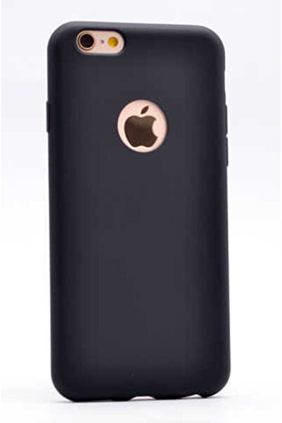 AKSEFİZZ iPhone 6 Kılıf Yumuşak Sade Esnek İnce Pürüssüz Dokulu Kapak