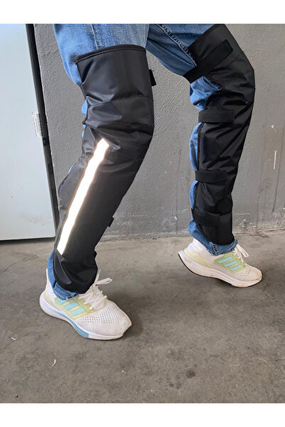 PADRİ دراجة نارية لحماية الركبة - مع المطر والرياح والفراء المقاوم للماء