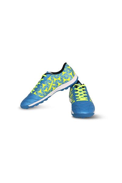 Vector X Discovery Indoor Football Shoes | Blue/green | 9 Uk/10 Us | Faux Leather