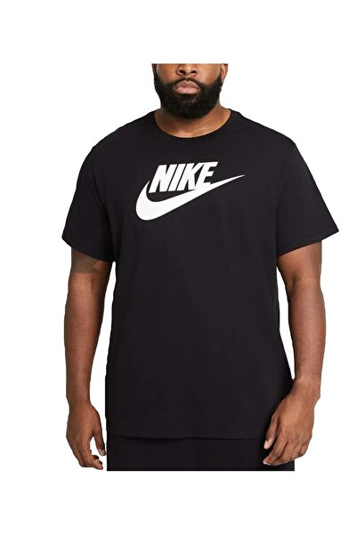 Nike AR5004-010 M Nsw Μπλουζάκι με εικονίδιο Futura Ανδρικό T-Shirt ΜΑΥΡΟ