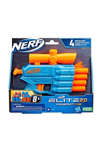 Hasbro Nerf Elite 2.0 Prospect Qs 4 - 22 cm 8 darts Nerf Darts 8 F4190
