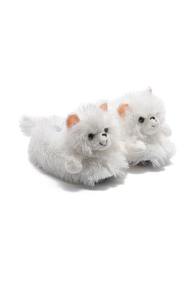 Twigy Kedi-3 White Slippers - Γυναικείες, Ζώα, 36/41 Μεγάλες